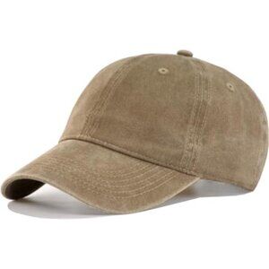 Vintage Washed Cotton Dad Hat Adjustable Low Profile Baseball Cap Unisex